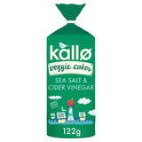 Kallo sea salt and cider vinegar lentil and pea cakes 122g, UK version