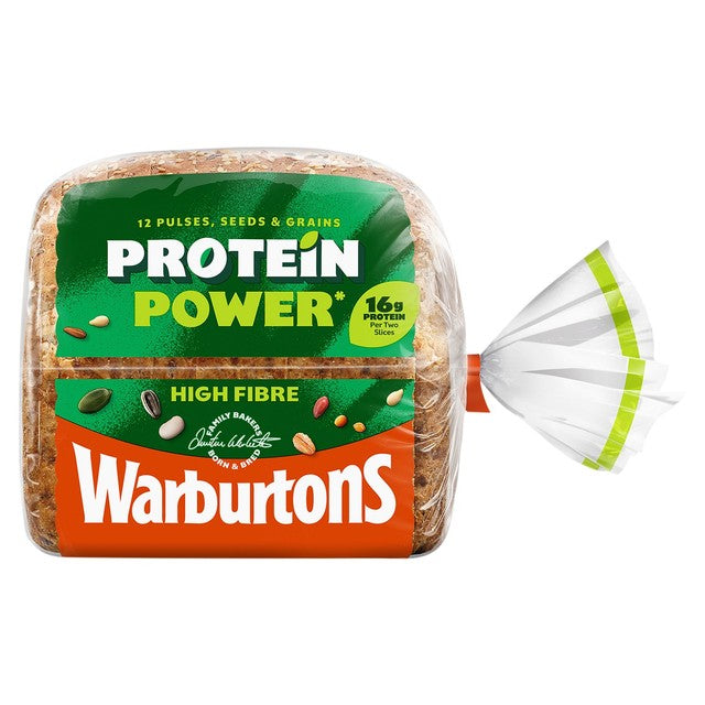 Warburtons Protein Power wholemeal bread 500g - British product