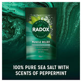 Radox Peppermint Bath Salts 900g, imported from the UK