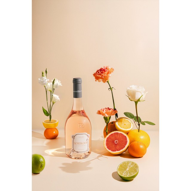 Roseblood Provence rosé wine 75cl, imported from the UK