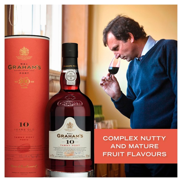 Graham's 10 Year Old Tawny Port 75cl, UK version