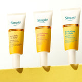 Simple hydrating UV fluid SPF50 moisturiser 40ml (British brand)