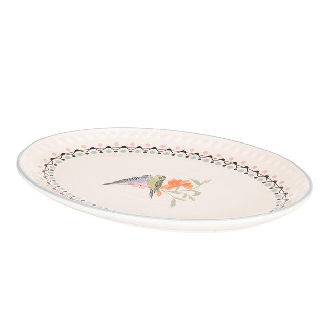 Cath Kidston ceramic oval platter 36cm, imported from the UK