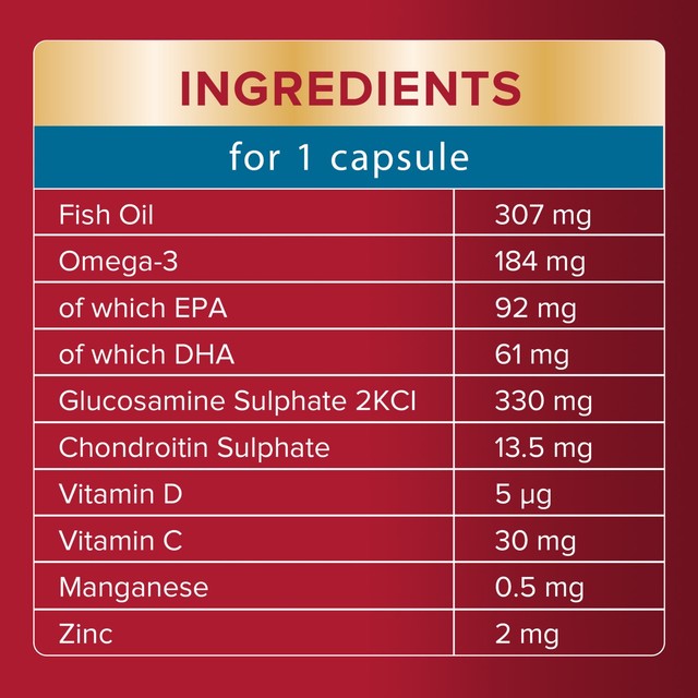 Seven Seas JointCare Essential capsules 60 (British brand)