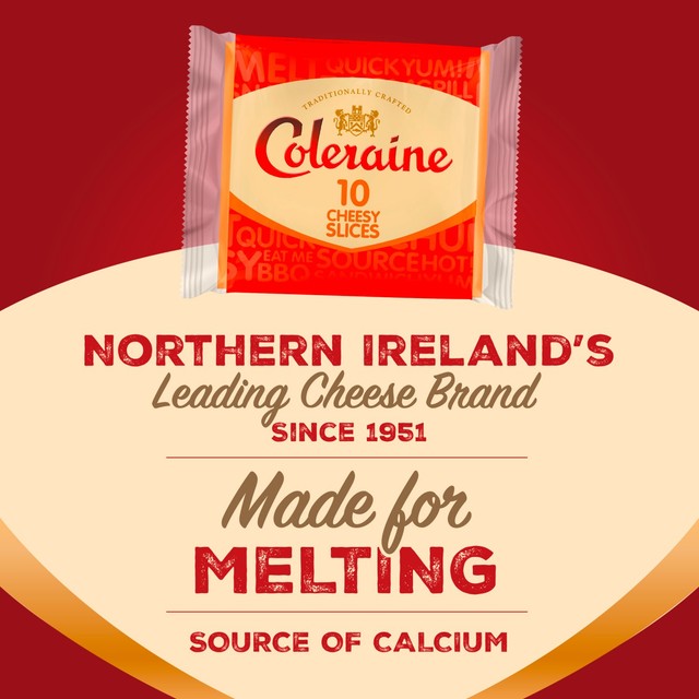 Coleraine cheese slices 170g - British product