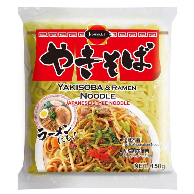 J-Basket Yakisoba Noodles Japanese stir-fry (British brand)