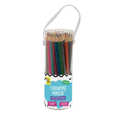 M&S Gem Imports Colouring Pencils 50 Pack- Buy online at McGrocer