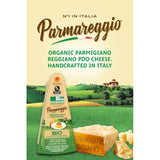 Parmareggio Parmigiano Reggiano Organic cheese 150g, imported from the UK