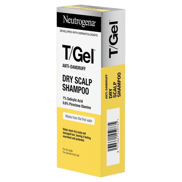 Neutrogena anti-dandruff dry scalp shampoo 250ml, imported from the UK
