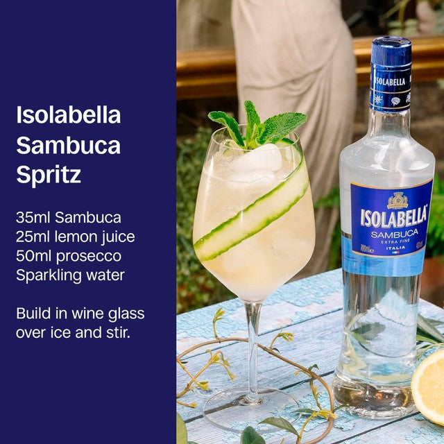 Isolabella Sambuca liqueur 70cl, UK version