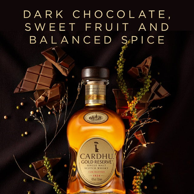 Cardhu Gold Reserve single malt Scotch whisky 70cl - British product