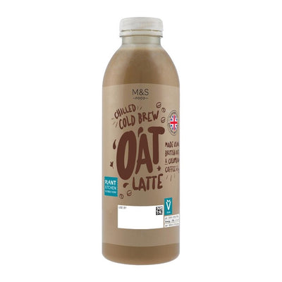 M&S M&S Plant Kitchen Cold Brew Avoine Latte Boisson Végétalienne 750ml- Acheter en ligne sur McGrocer