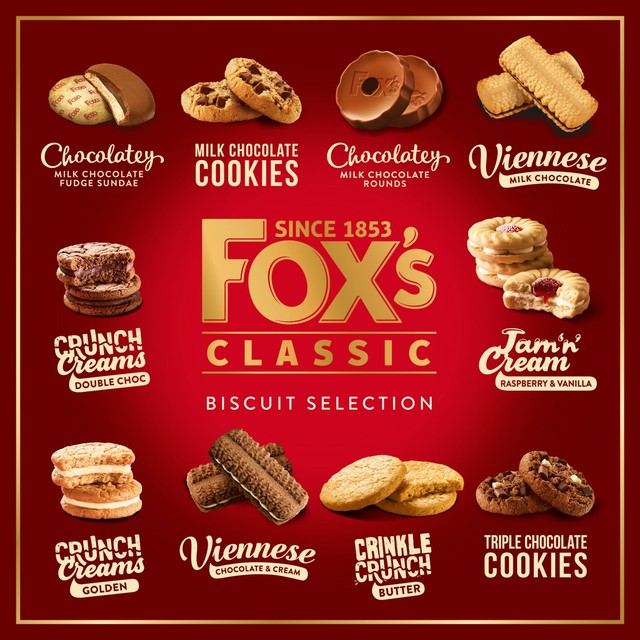 Fox's Fabulously Biscuit Selection variety box (British brand)