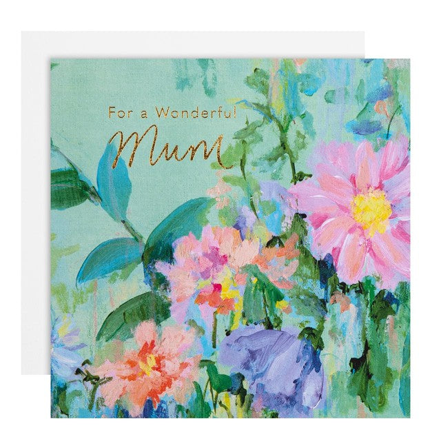 M&S mum floral birthday card, imported from the UK