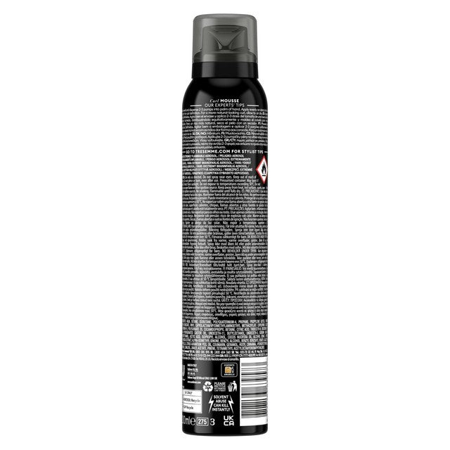 TRESemme curl define hair mousse 200ml (British brand)