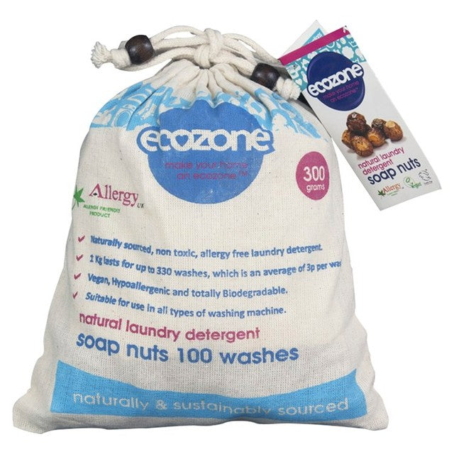 Ecozone Organic Soap Nuts 300g - British product