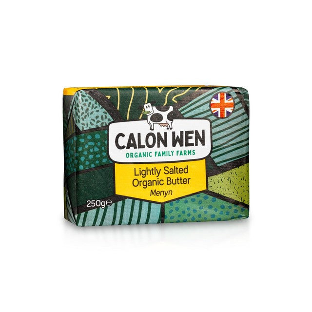 Calon Wen Organic Slightly Salted Butter 250g - British product