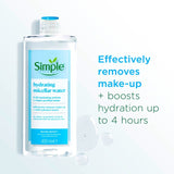 Simple Water Boost Micellar Cleansing Water 400ml (British brand)
