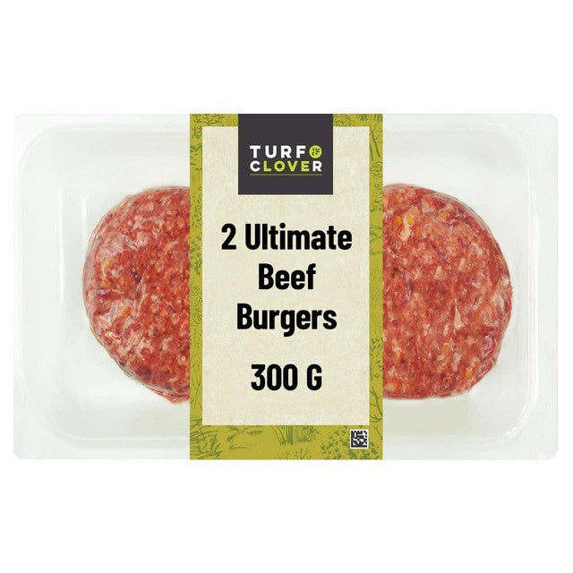 Turf & Clover Ultimate Beef Burger 300g (britische Marke)