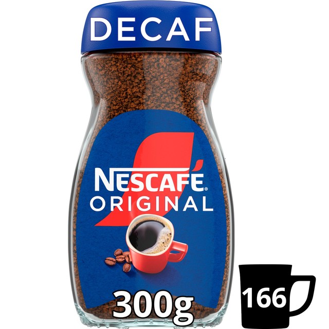 Nescafe Classic Decaf instant coffee 300g jar, imported from the UK