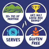 Tilda long grain rice 500g (British brand)