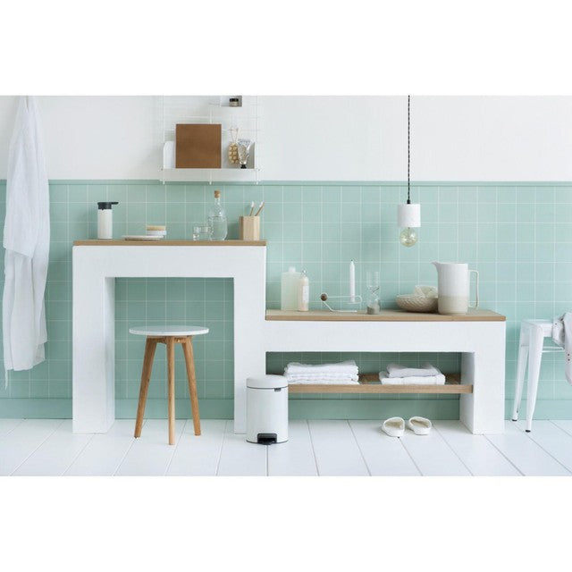Brabantia Pedal Bin White 3L - British product