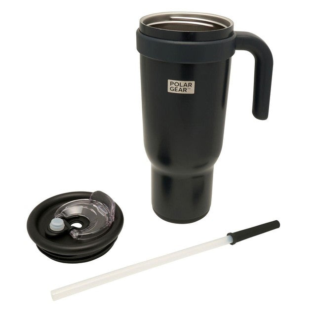 Polar Gear Hydra Curve Black insulated travel tumbler 1.1L, imported from the UK