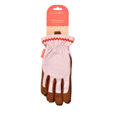 Burgon & Ball blush stripe gardening gloves, UK version