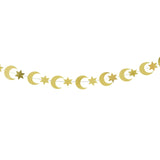 Hootyballoo gold moon and star banner 4m - British product
