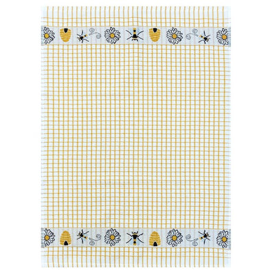 M&S Samuel Lamont Honey Bees Jacquard Poli-dri Tea Towel 50cm x 70cm- Buy online at McGrocer