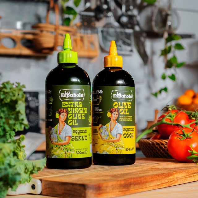 La Espanola Squeezy Olive Oil 500ml, UK version