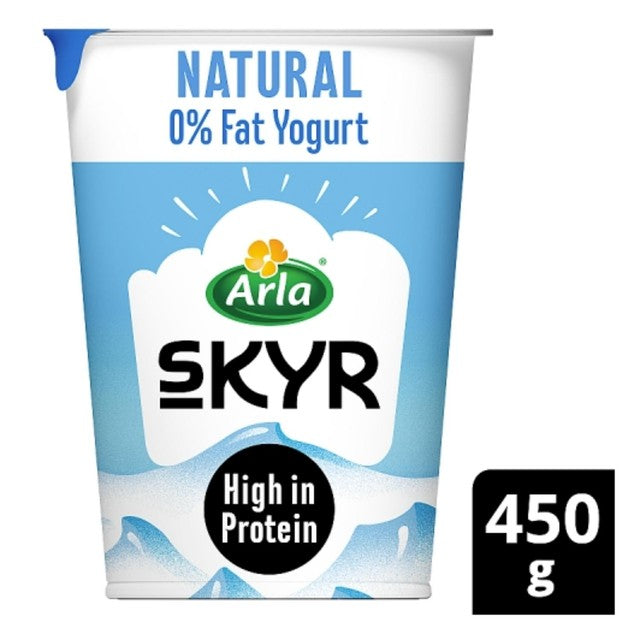Arla Skyr natural Icelandic style yogurt 450g - British product