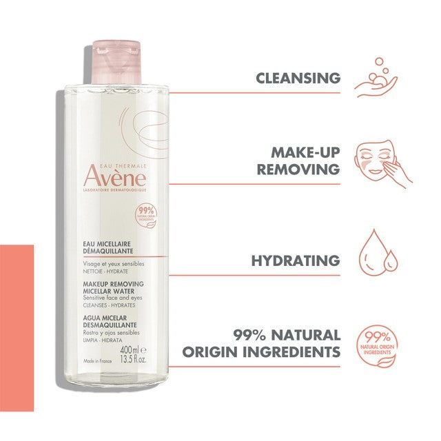 Avène micellar lotion cleanser 400ml - British product