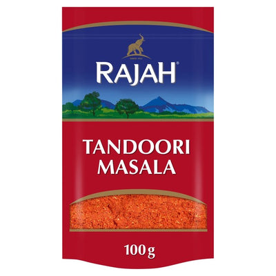 Rajah Natural Ground Tandoori Masala Pulver Krydderblanding 100g