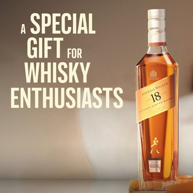 Johnnie Walker 18 Year Old blended Scotch whisky 70cl, UK version