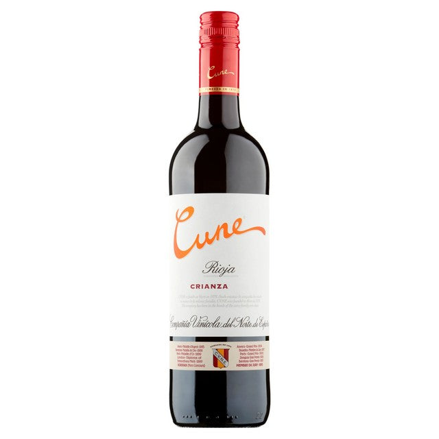 Cune Crianza Spanish Red Wine 0.75 Litre - British product