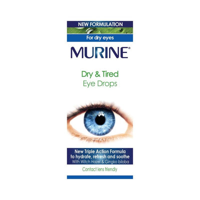Murine Tørre & Slitne Øyne Øyedråper 15 ml