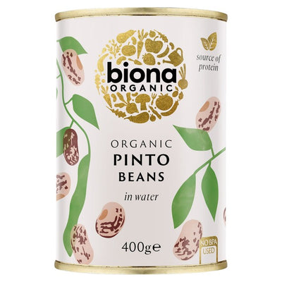 M&S Biona Organic Pinto Beans på boks 400g- Kjøp online hos McGrocer