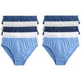 M&S blue nautical briefs for children aged 5-6 years, imported from the UK