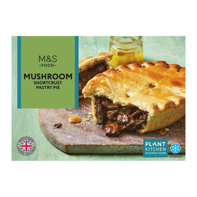 M&S M&S Plant Kitchen فطيرة فطر نباتية بعجينة قصيرة 200 جرام - اشترِ عبر الإنترنت من McGrocer