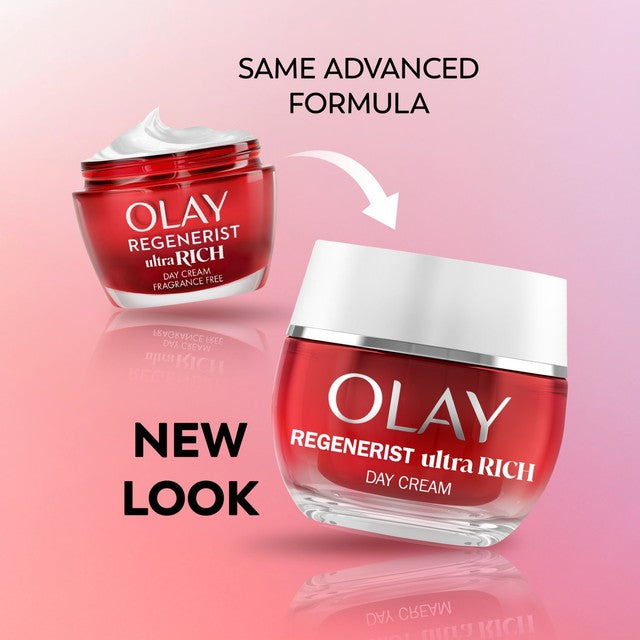 Olay Regenerist Ultra Rich Moisturiser 50ml, imported from the UK