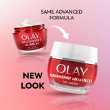 Olay Regenerist Ultra Rich Moisturiser 50ml, imported from the UK
