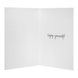 M&S fun cocktail birthday card 15cm x 15cm, imported from the UK