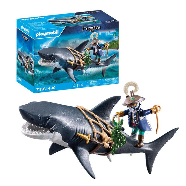 Playmobil giant shark toy with biting function, UK version