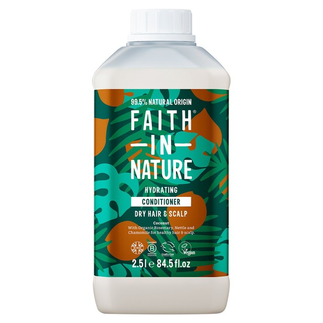 Faith In Nature coconut conditioner 2.5L - British product