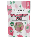 Yumma Candy Strawberry Fizz gummy sweets 138g (British brand)