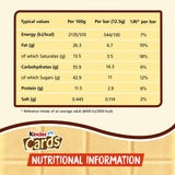 Kinder cocoa and milk wafer biscuits multipack (British brand)