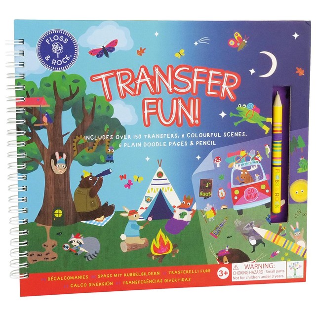 Floss & Rock Adventure Transfer set - British product