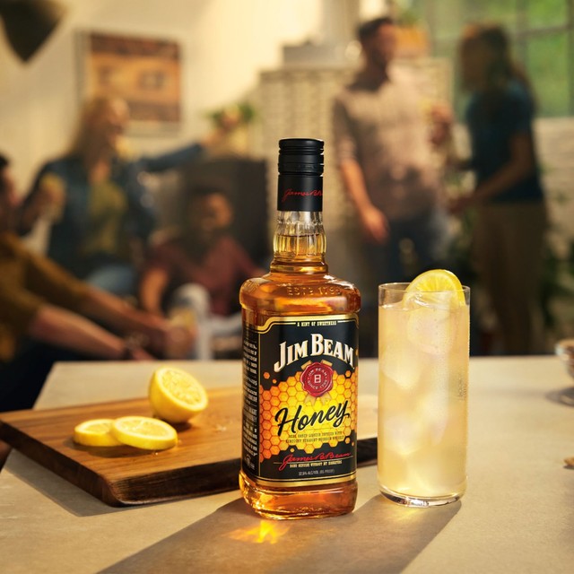 Jim Beam Honey Kentucky Bourbon Whiskey 70cl, UK version