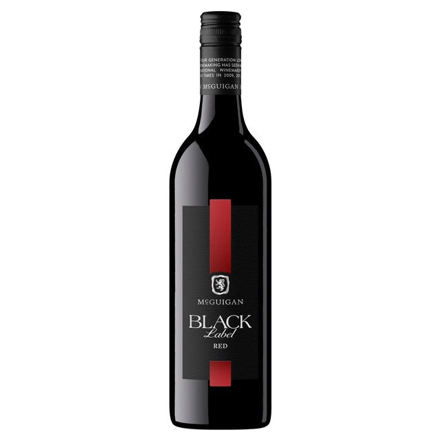 McGuigan Black Label Red wine 75cl, imported from the UK